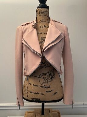 Blush Pink Zara Blazer Size Small